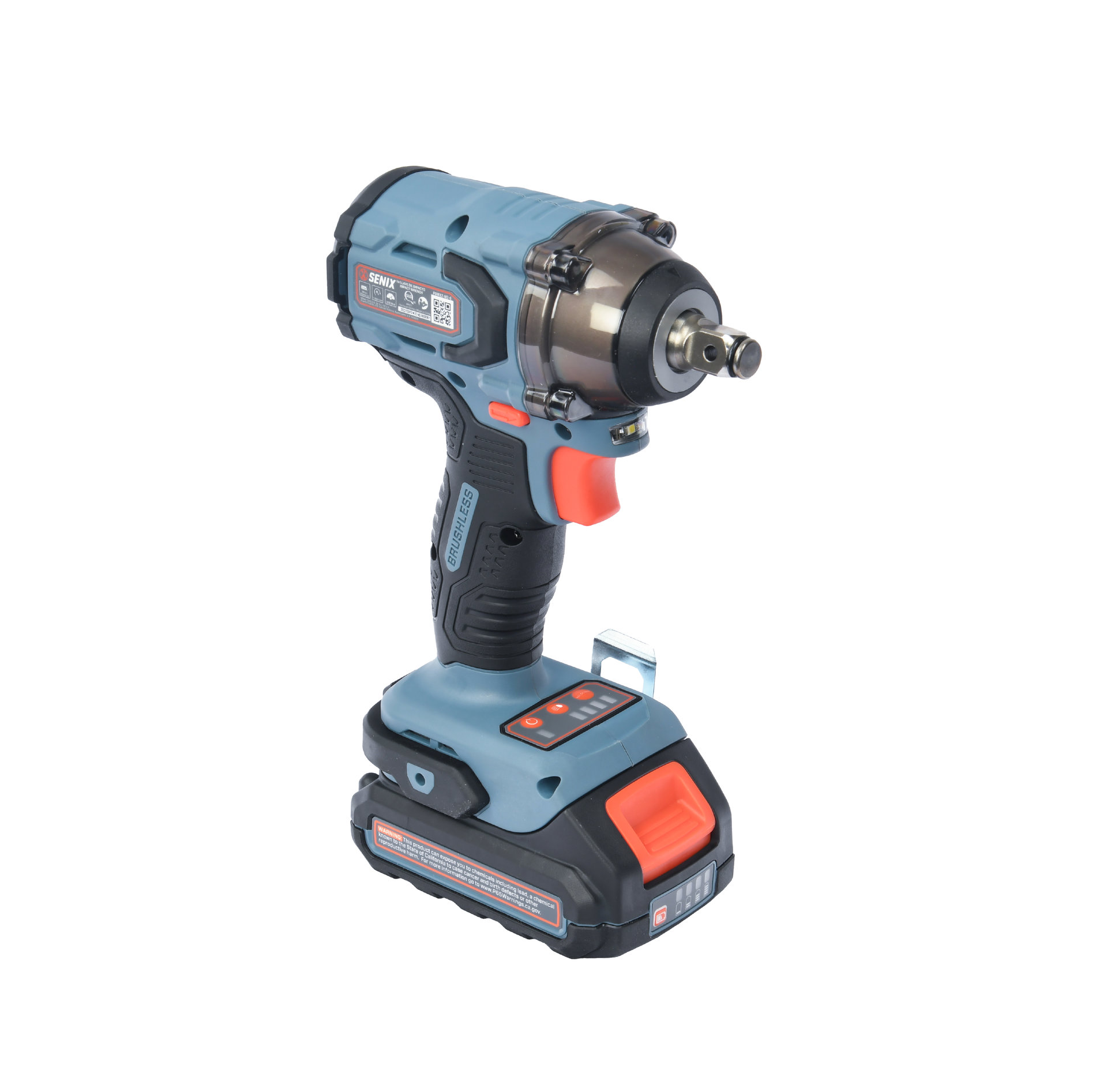 Импульсный гайковерт 1/2, 330 Нм, 1х4Ач, ЗУ, кейс X2 20В