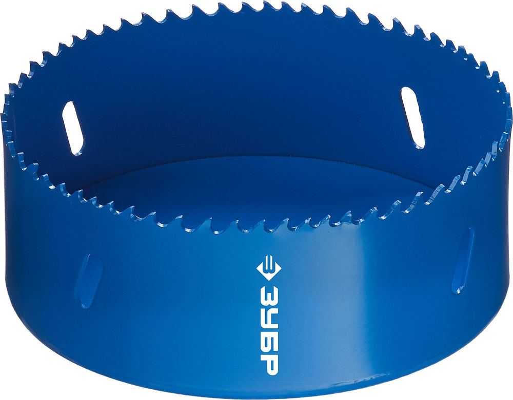 Коронка биметаллическая 114 мм, сталь Р6М5 ЗУБР Профессионал 29531-114_z01