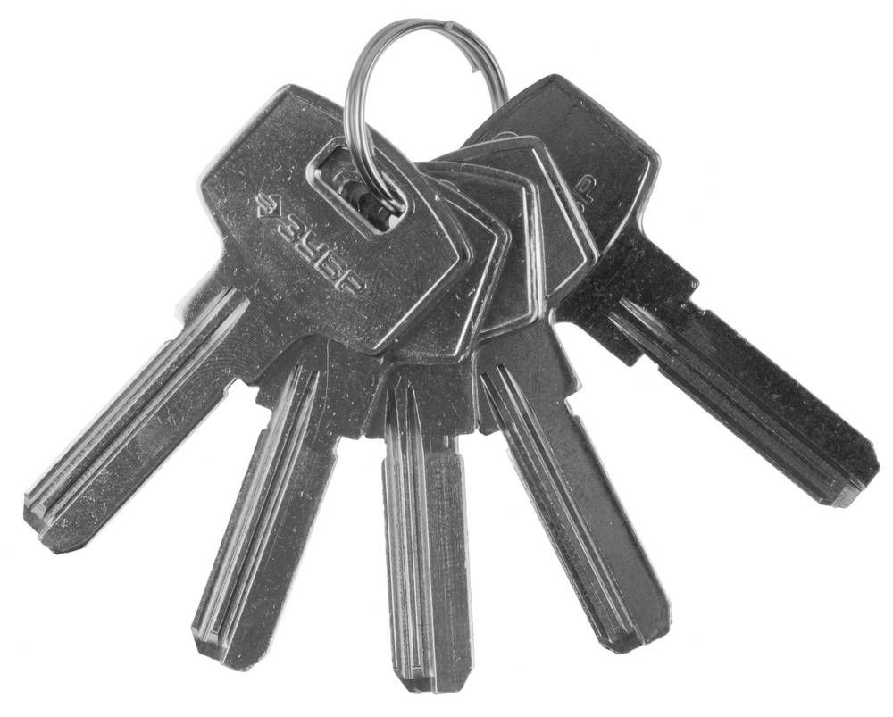 Заготовка ключа для цилиндровых механизмов компьютерный тип 5 шт ЗУБР 52196_z01