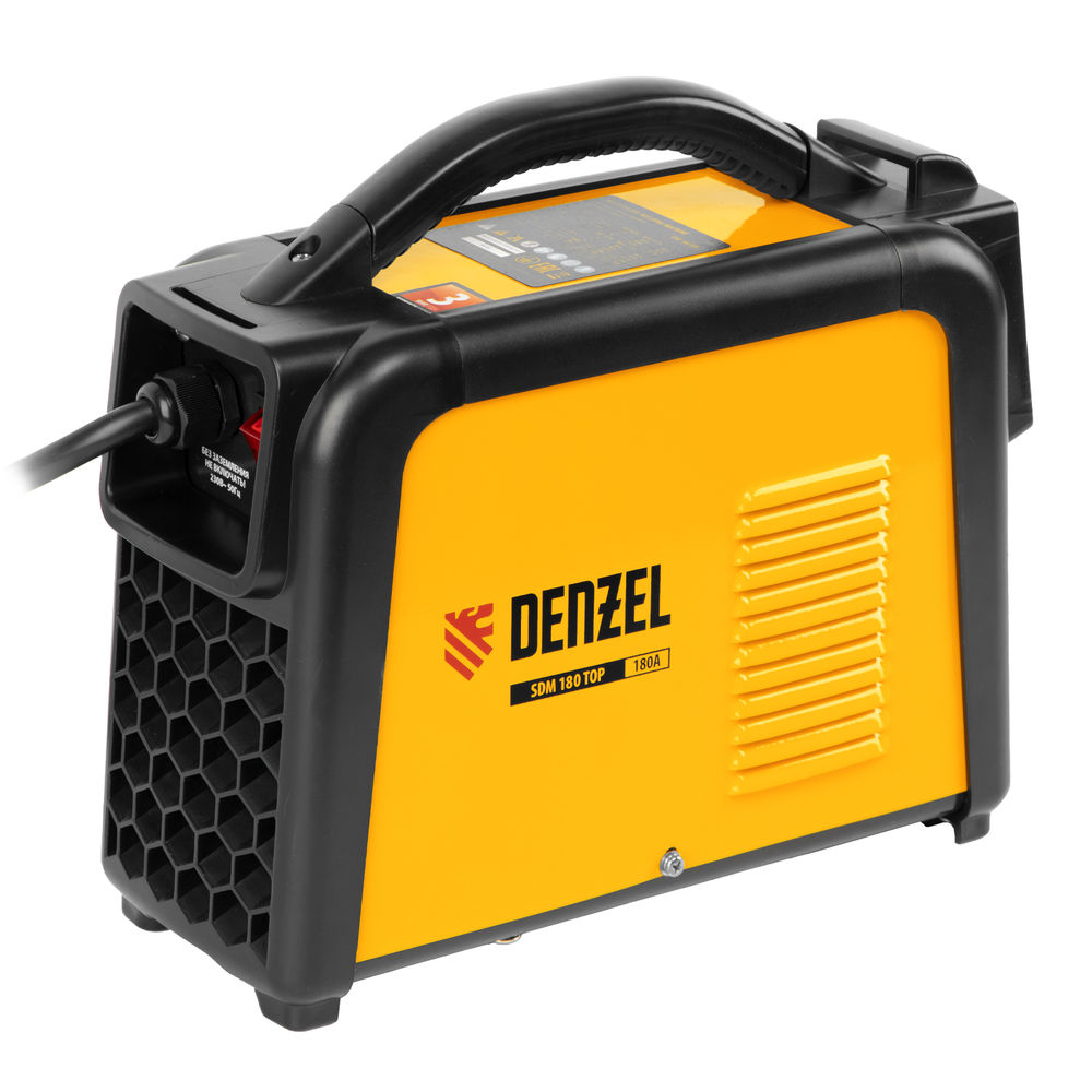Аппарат инвертор. дуговой сварки SDM-180 Top, 180 А, ПВ 80% Denzel (94355)