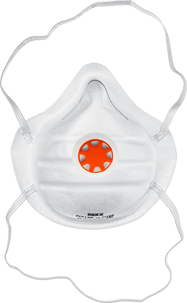 Фильтрующая полумаска класс защиты FFP1, коническая с клапаном выдоха DEXX 11104_z01