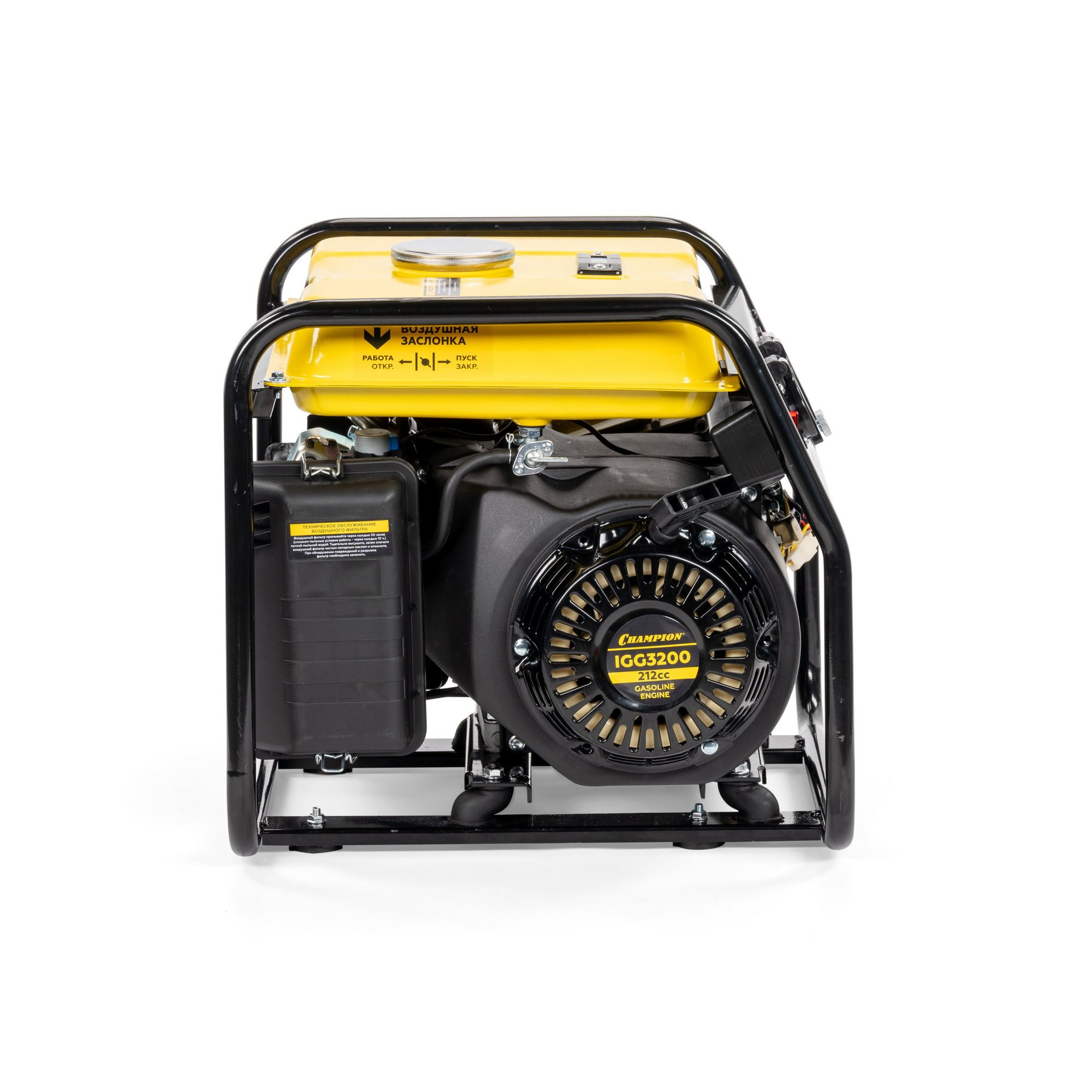 Генератор CHAMPION IGG3200 (3,2/3,5кВт 7лс 5,7л 26кг) (IGG3200)