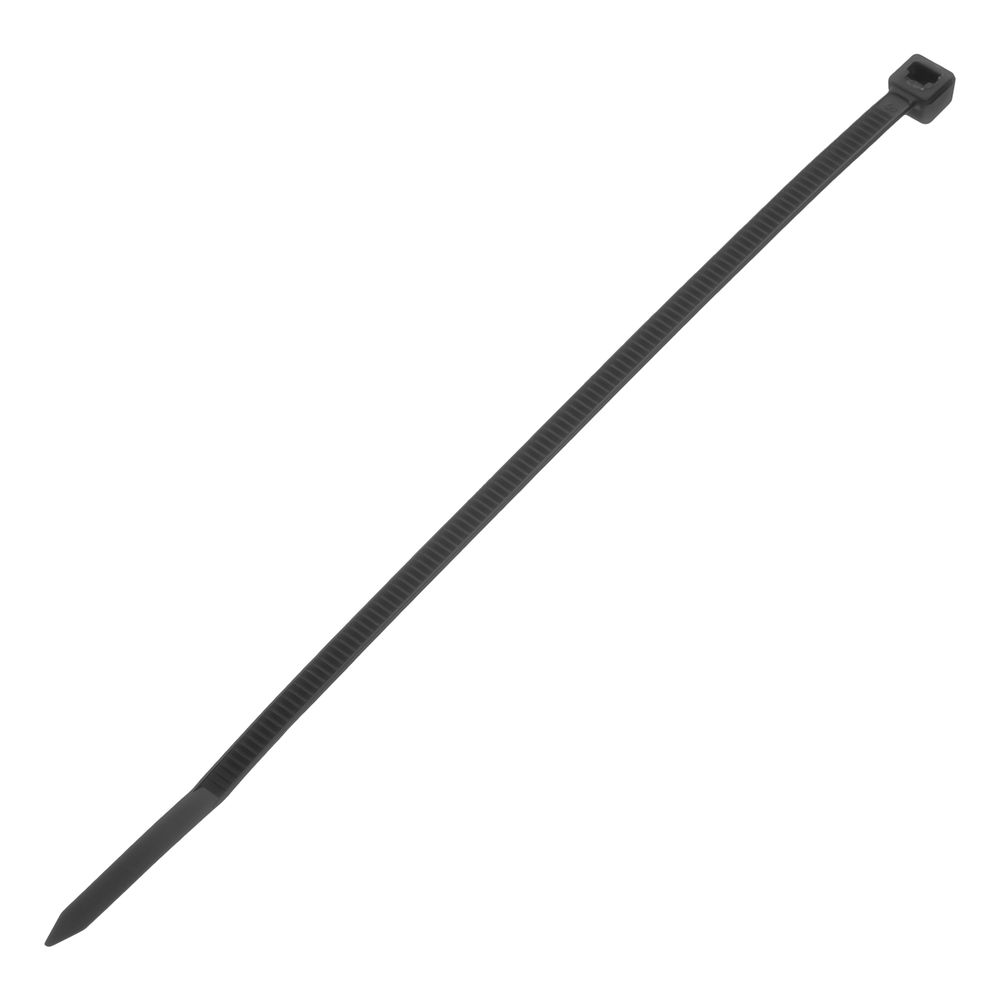 Хомуты, 150 х 3.6 мм, пластиковые, черные, 100 шт Сибртех (45547)