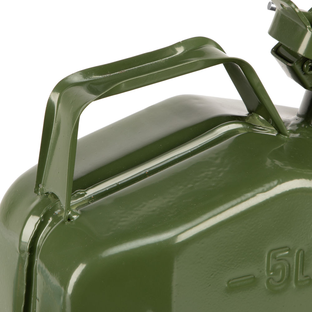 Канистра для топлива, металлическая, толщина стенок 0,8мм, 5 литров (53140)