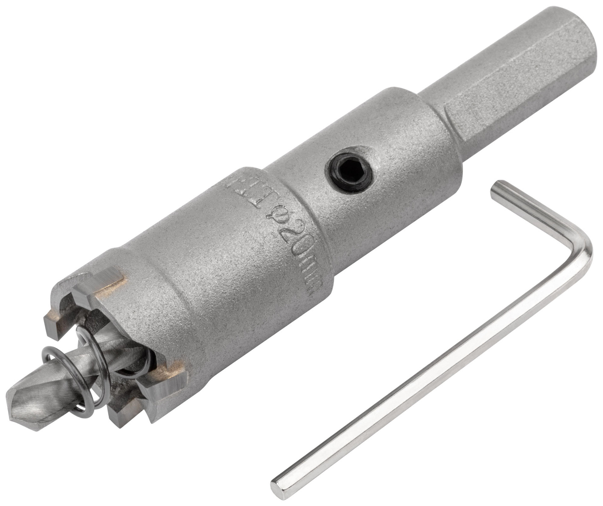 Коронка кольцевая с карбидными вставками Профи (для отверстий в нержавеющей стали) 20 мм (36820)