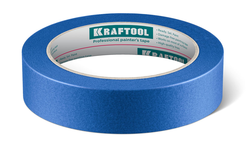 Малярная лента #700 Auto, 25 мм х 50 м, для авторемонтных работ KRAFTOOL 12107-25