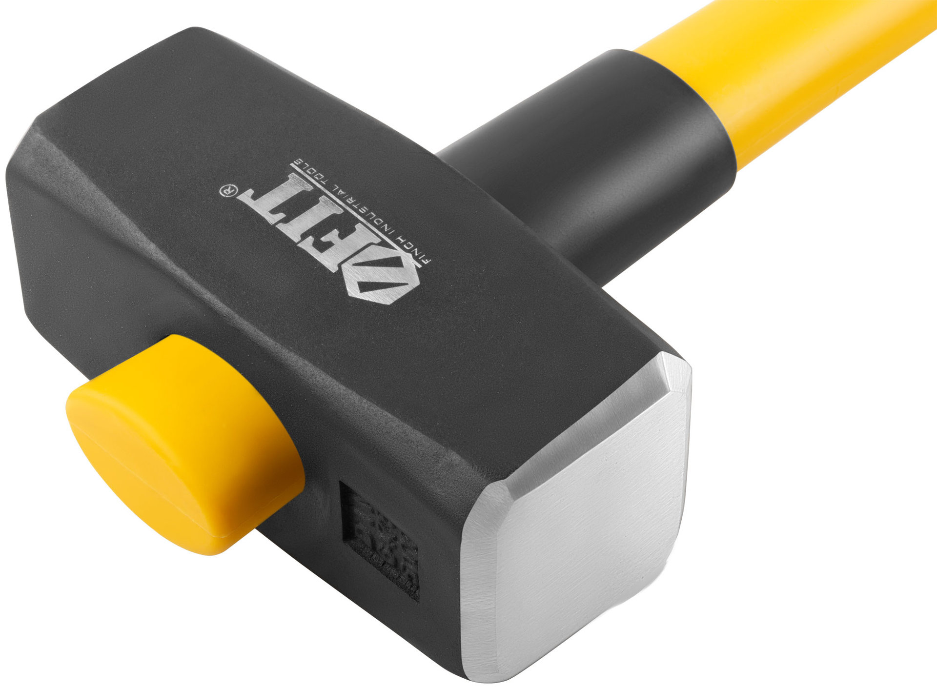 Кувалда кованая, фиберглассовая обратная усиленная ручка 900 мм, 5 кг