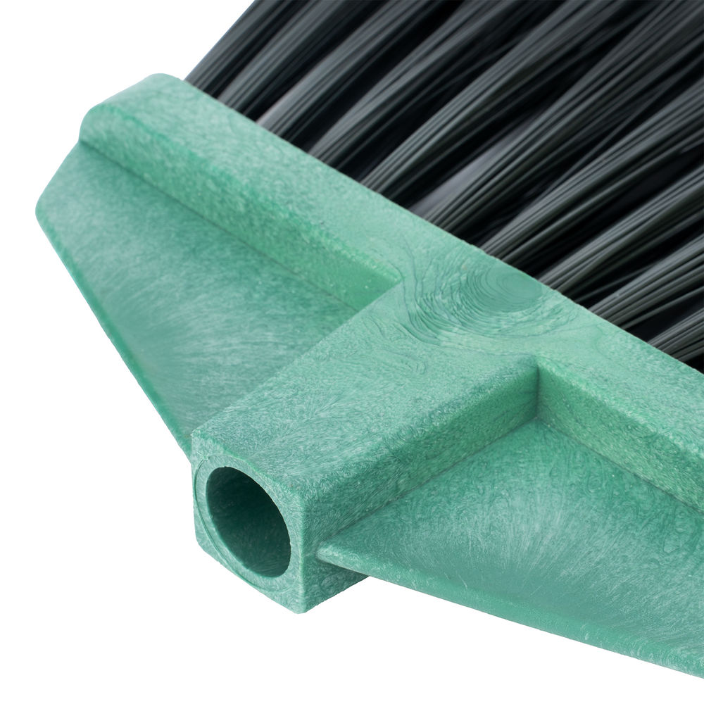 Метла полипропиленовая, 345 х 200 мм, веерная распушенная, без черенка, Сибртех (63229)