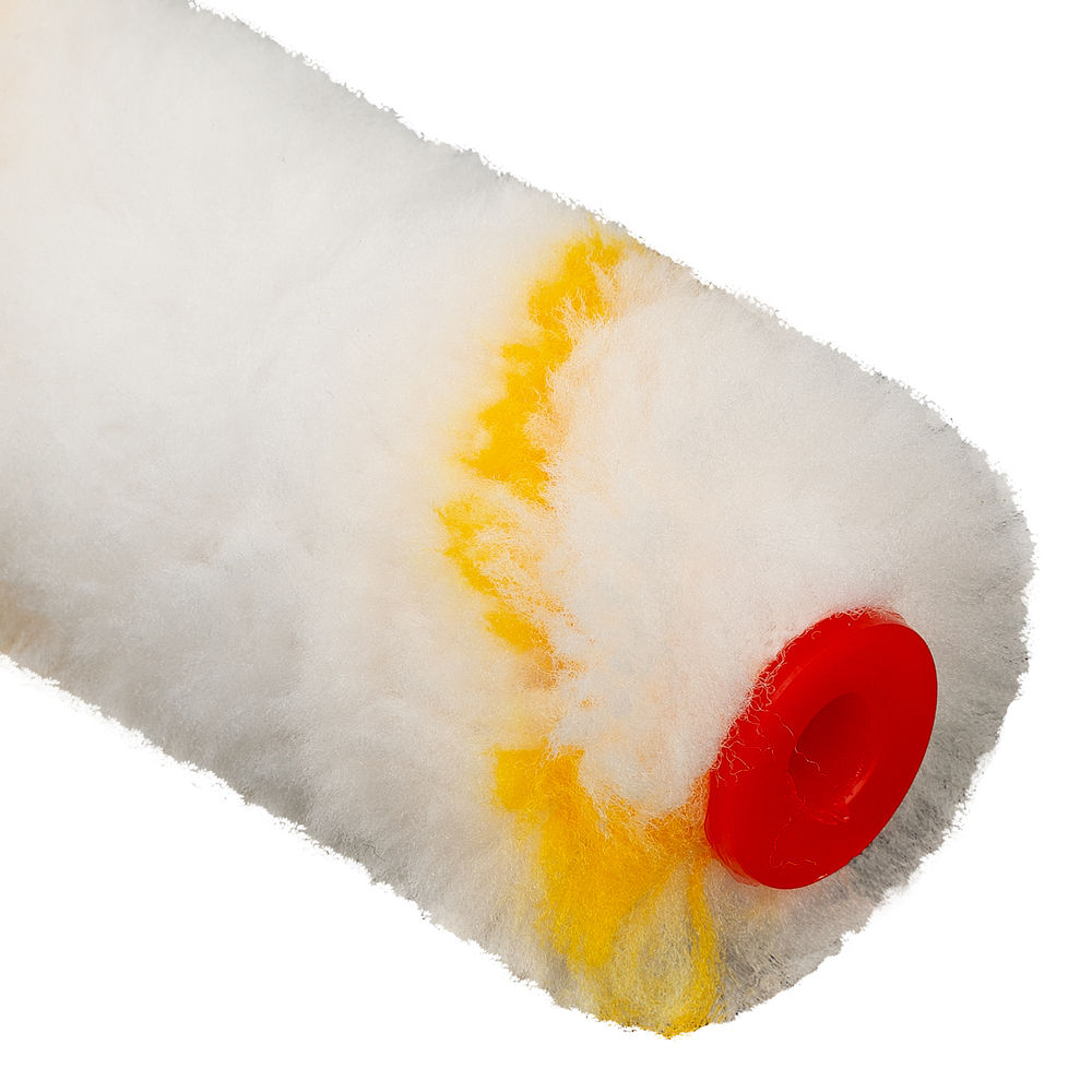 Мини-валик сменный для среднегладких поверхностей синтетический, 150 мм, ворс 12 мм, D 16 мм, D ручки 6 мм, полиакрил MTX (80726)