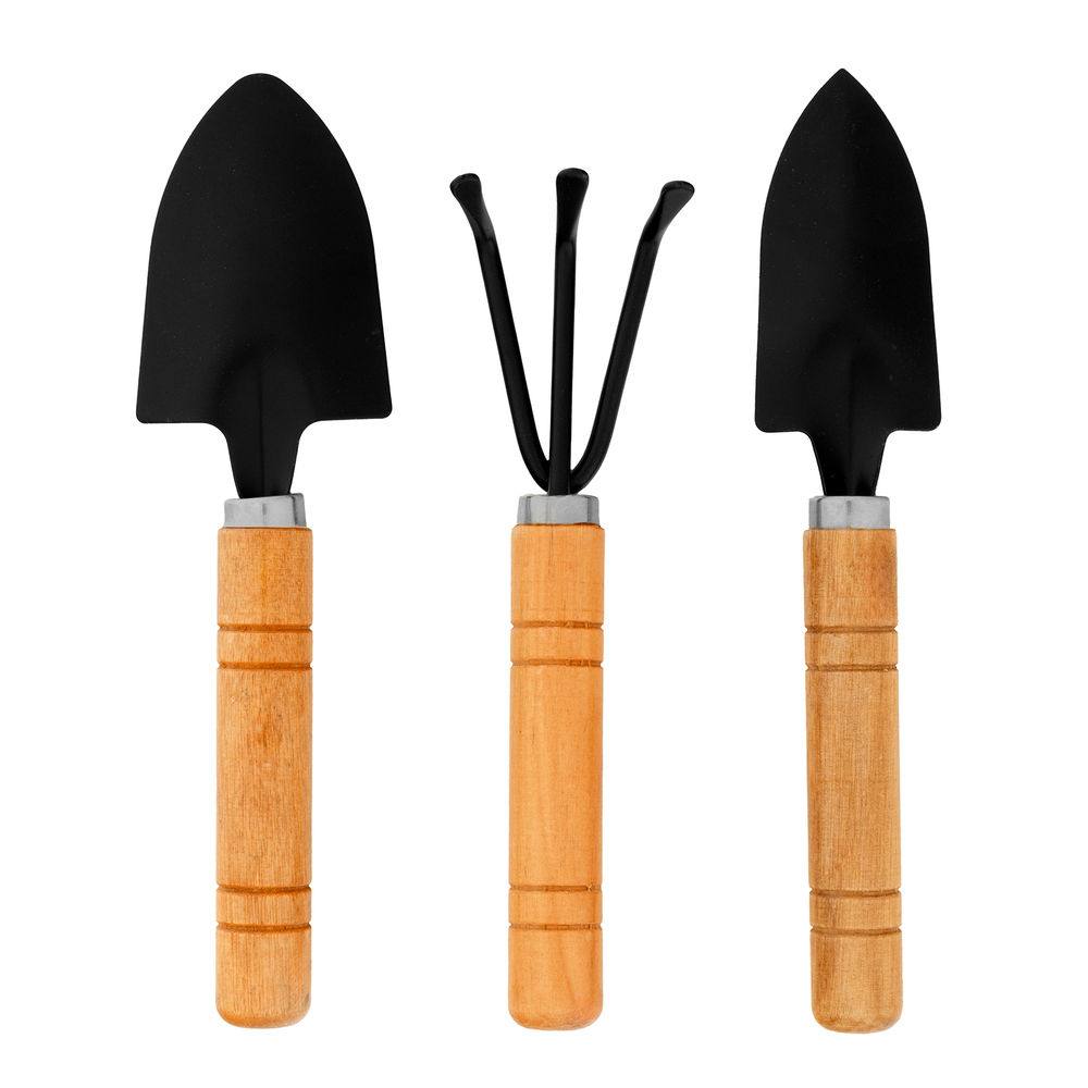 Набор по уходу за комнатными растениями, деревянные рукоятки, 3 предмета, Palisad (63043)