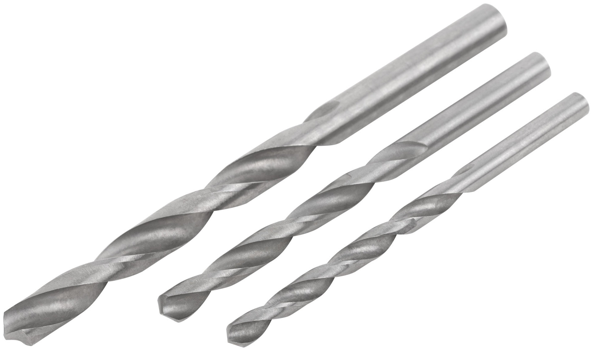 Набор сверл по металлу HSS, угол заточки 118°, в блистере, 3 шт. (5-6-8мм) (35604М)