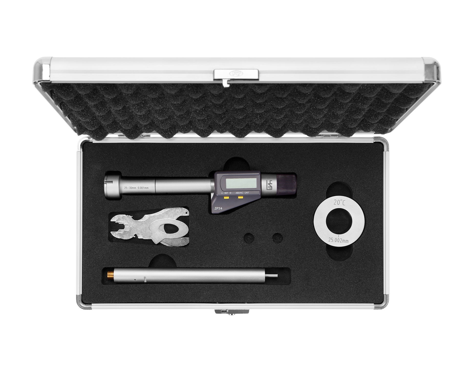 Нутромер микрометрический 3-точечный электронный 25- 30 0,001 у/к ЧИЗ