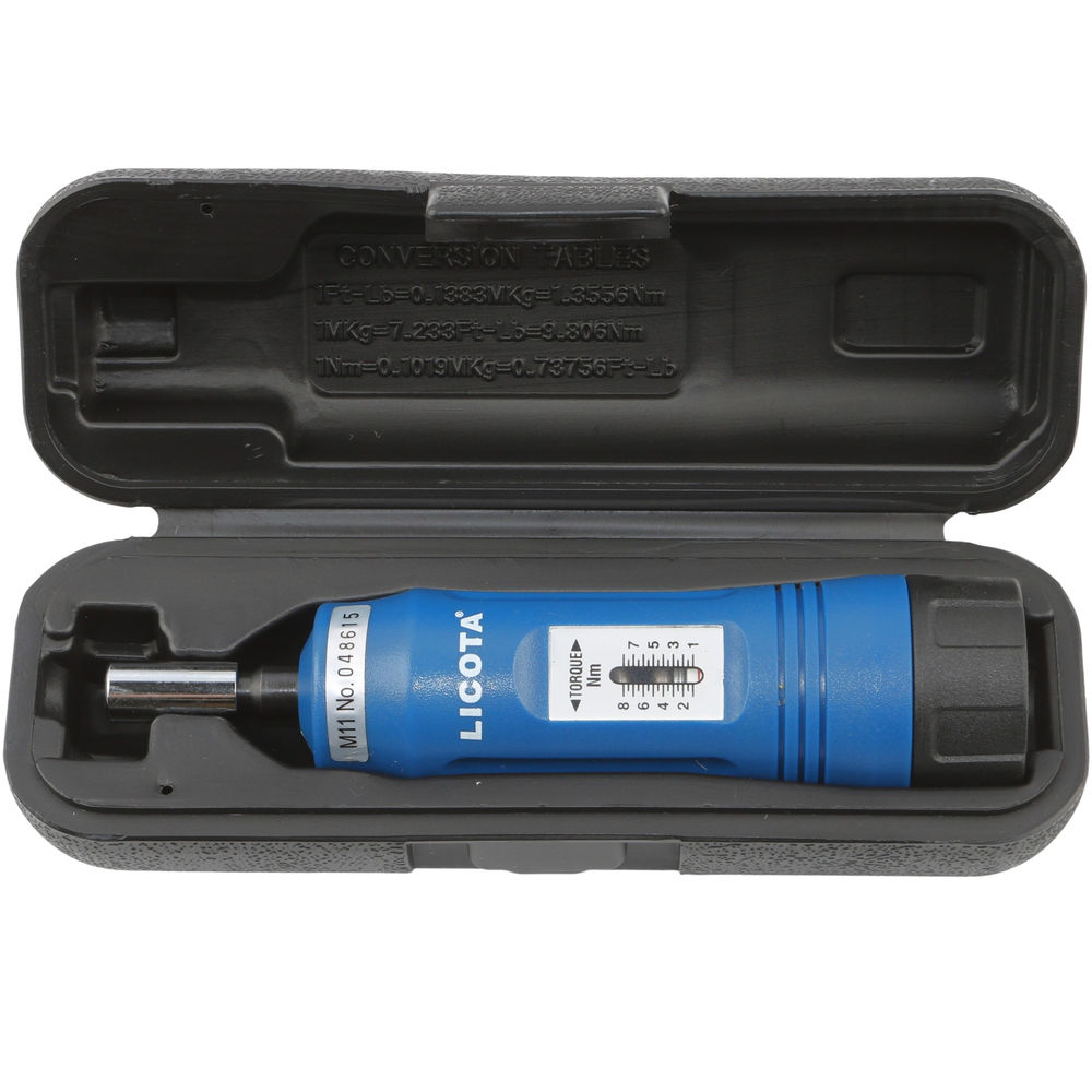 Отвертка динамометрическая 1/4, 1-8Nm, Licota, AWT-30105C