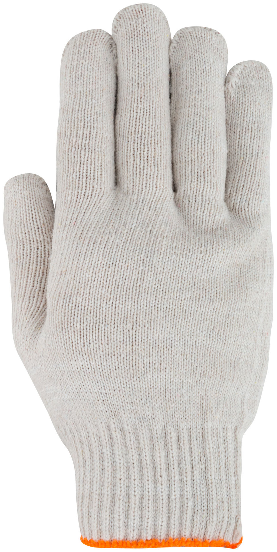 Перчатки вязаные (4 нити), х/б, с ПВХ, 10 класс вязки (12484)