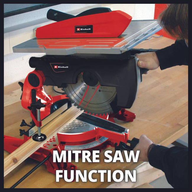 Пила торц. с площ Einhell TC-MS 3017 T, 2000Вт,305х30мм,пропил 170х85мм,сверху 50мм (4300347)
