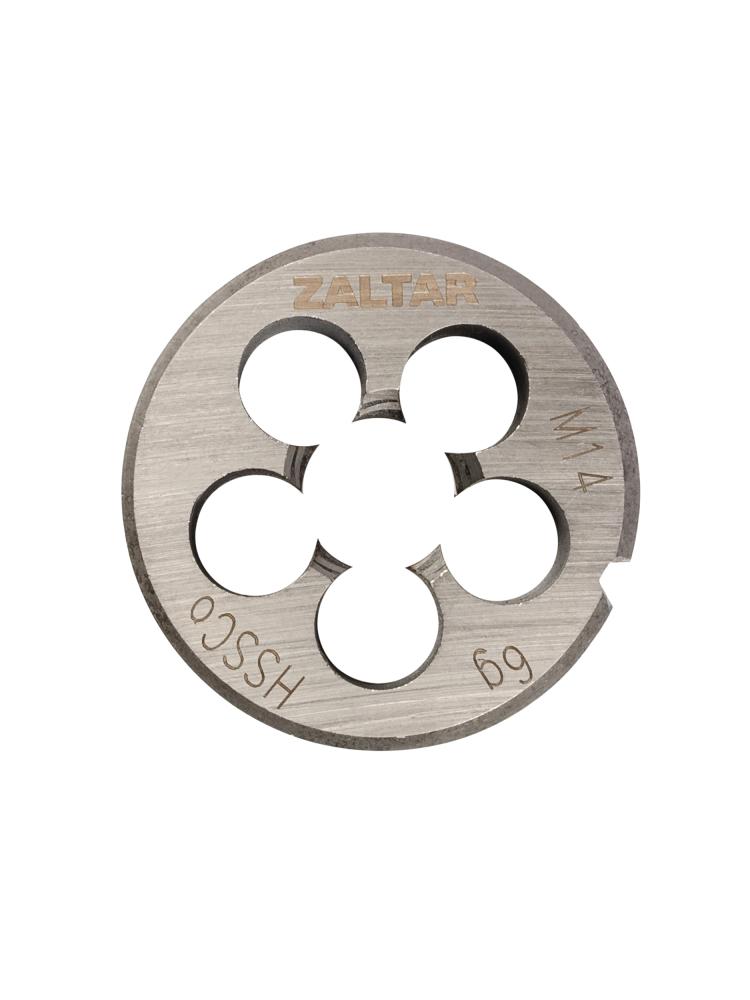 Плашка круглая резьбонарезная HSS-E, DIN 223 B (DIN EN 22568), M14 x 2.0, 38 x 14 (ZA-03808)