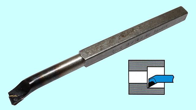 Резец Расточной 16х16х210 Р6М5К5 для глухих отверстий DIN 4974 CNIC