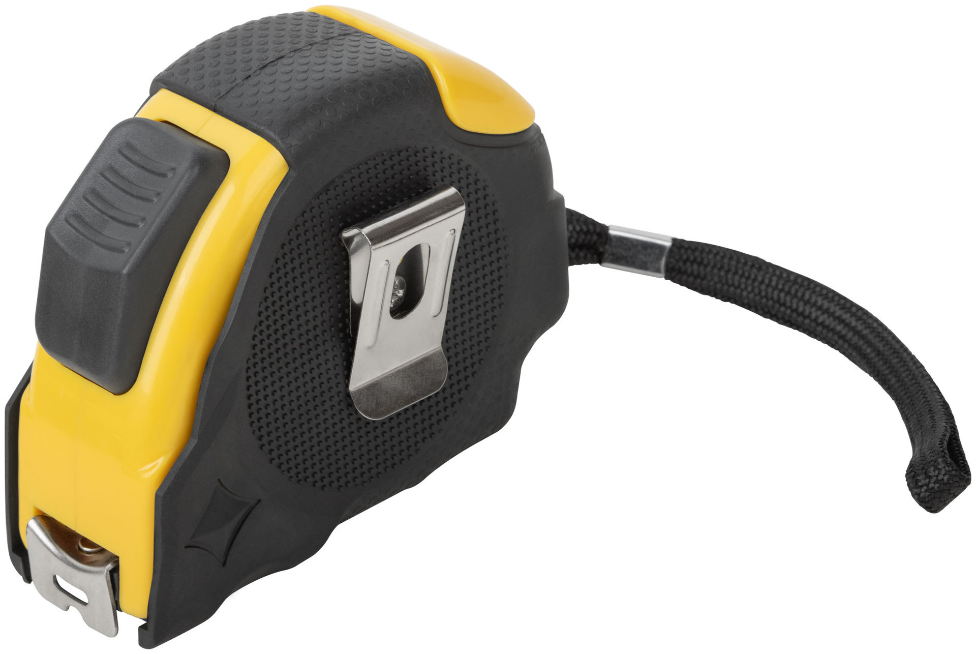 Рулетка Контур с автостопом, прорезиненный корпус 5 м x 19 мм