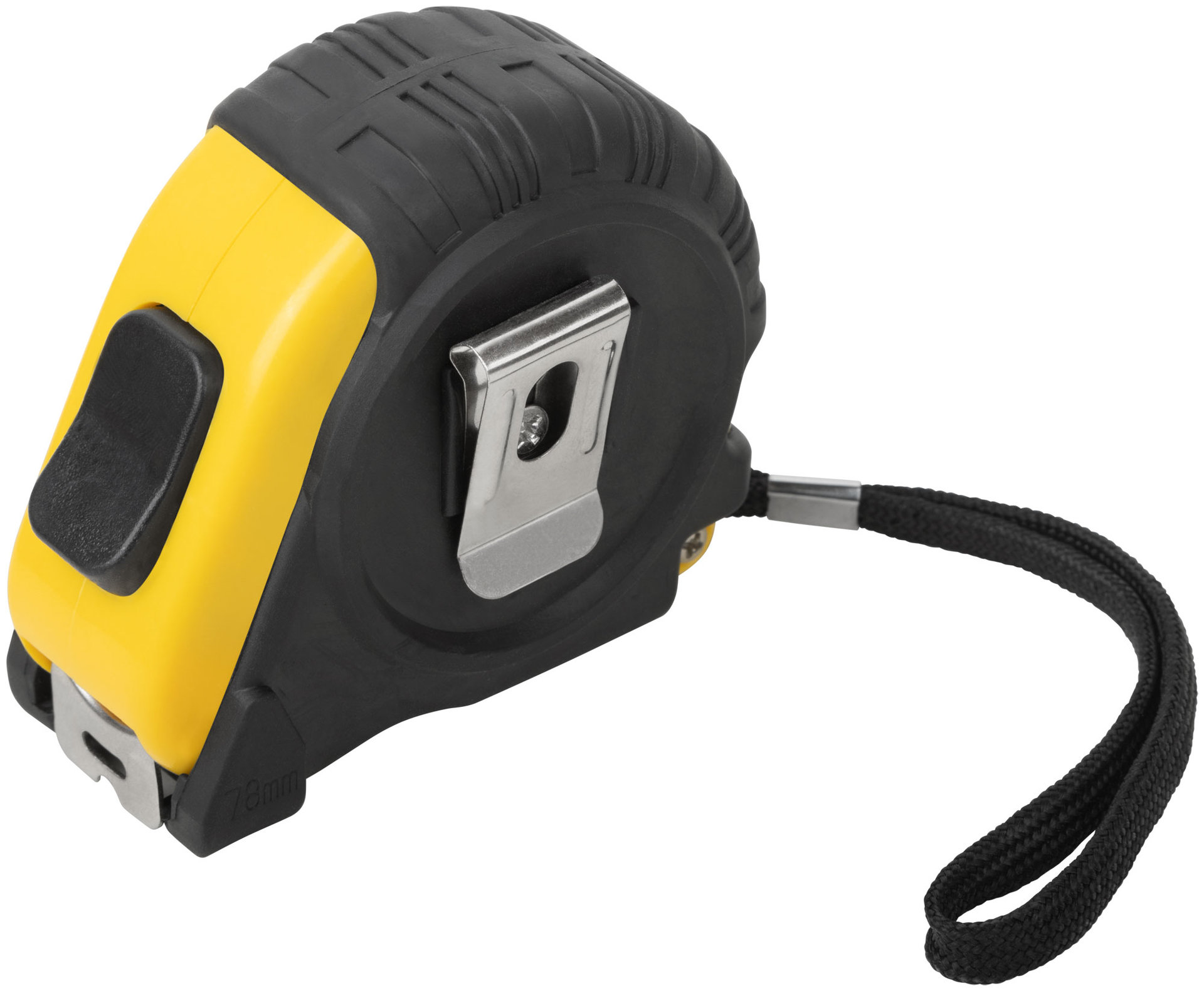 Рулетка прорезинен. корпус, тройной стопор Ультра 5 м x 19 мм