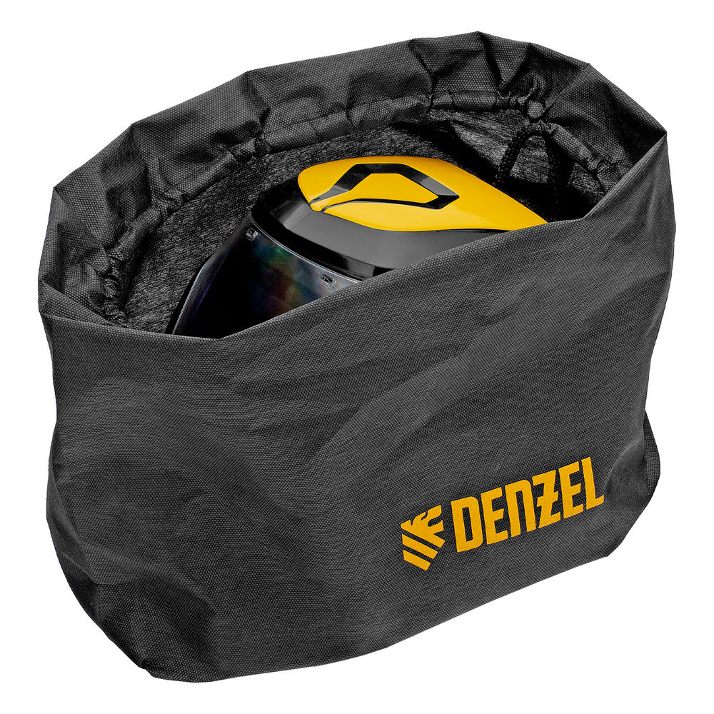 Щиток защитный лицевой (маска сварщика) F9, см. окно 100x60, Real Color, DIN 4-8/9-13// Denzel (89718)