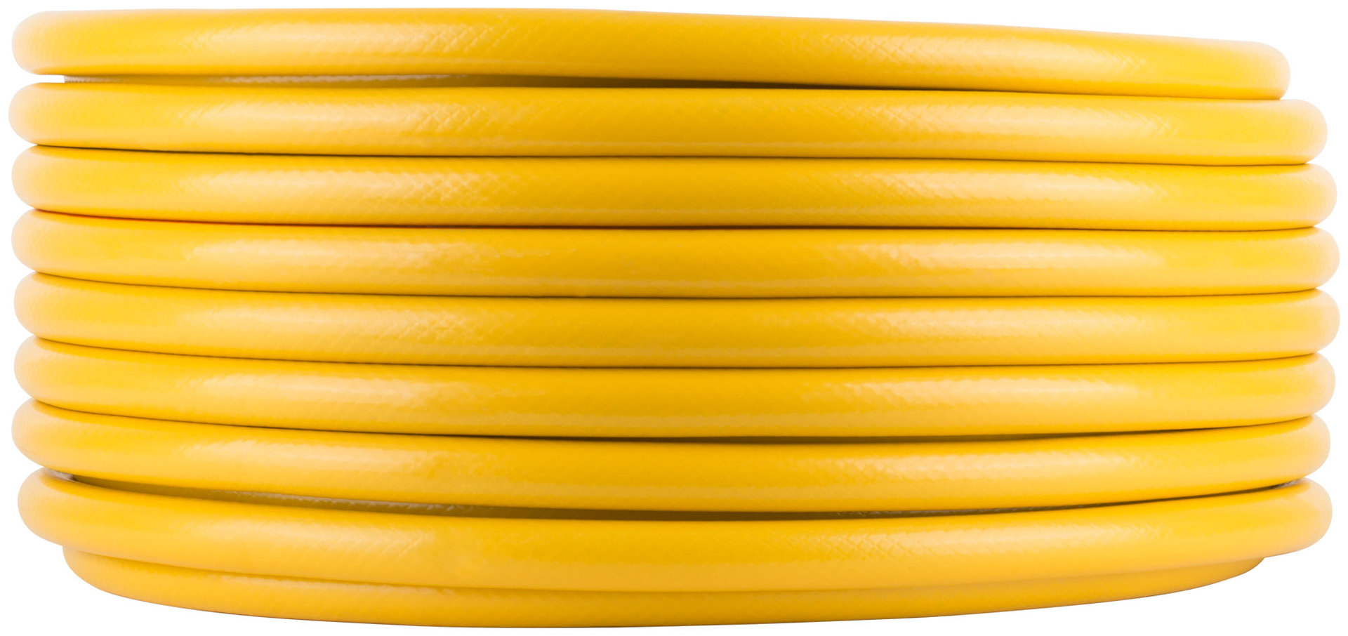 Шланг поливочный трехслойный армированный, желтый 3/4 х 2,2 мм х 50 м (76319)