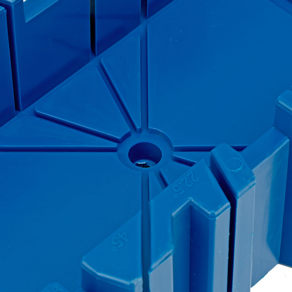 Стусло пластиковое, 300 х 90 мм, 6 углов для запила Сибртех (22576)