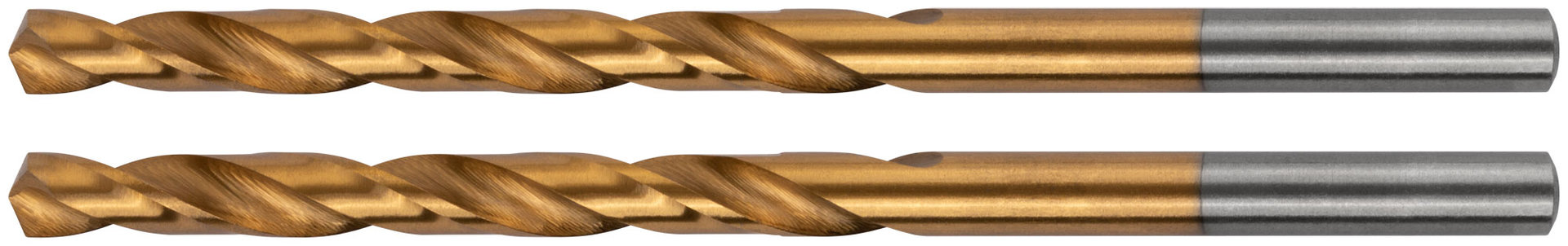 Сверла HSS по металлу, титановое покрытие, в блистере 4,8 мм (2 шт.) (34348)