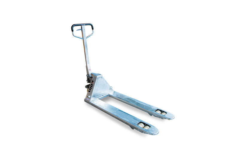 Тележка гидравлическая оцинкованная 2500 кг 1150 мм нейлоновые колеса XILIN BFG (1025410)