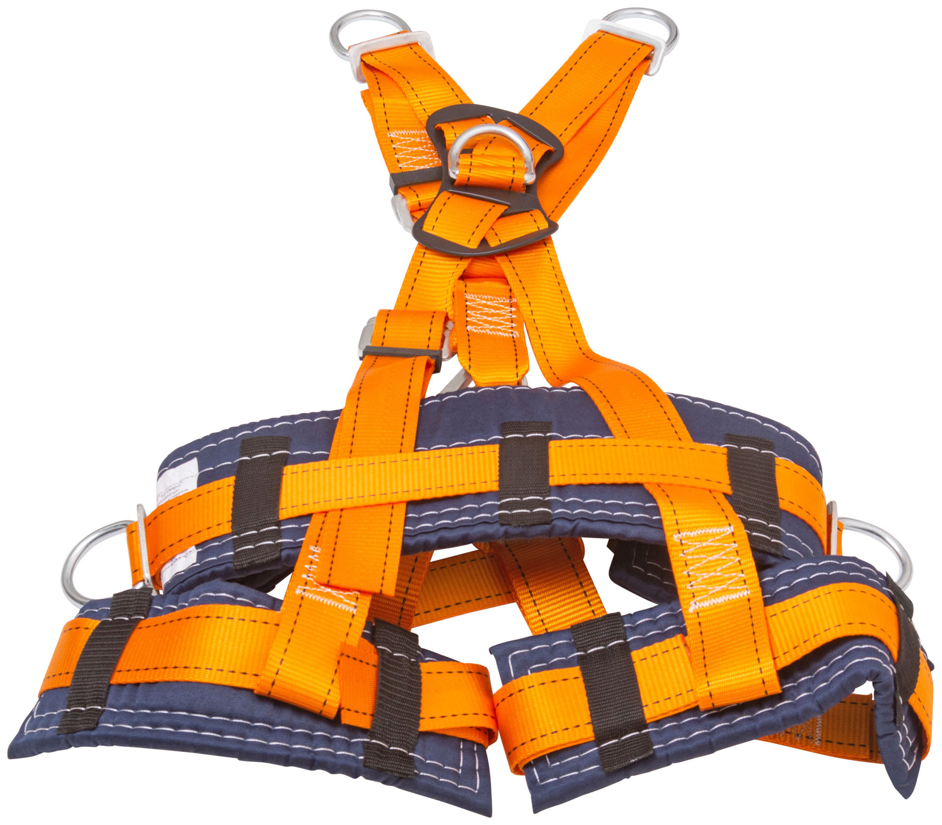 Удерживающая привязь с наплечными и набедренными лямками Пром-альп УСП-III ( лента ) (12580)