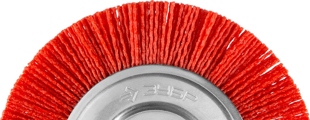 Щетка дисковая для УШМ 125 мм, нейлоновая проволока ЗУБР Профессионал 35160-125_z01