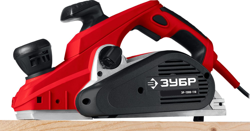 Рубанок электрический 1300 Вт, 110 мм, станина ЗУБР ЗР-1300-110