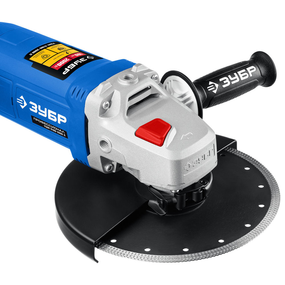 УШМ 2000 Вт d180 мм Профессионал ЗУБР УШМ-П180-2000 П
