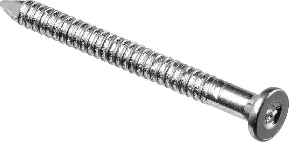 Гвозди ершёные 50?4 мм с конической головкой цинк 5 кг ЗУБР 305160-40-050