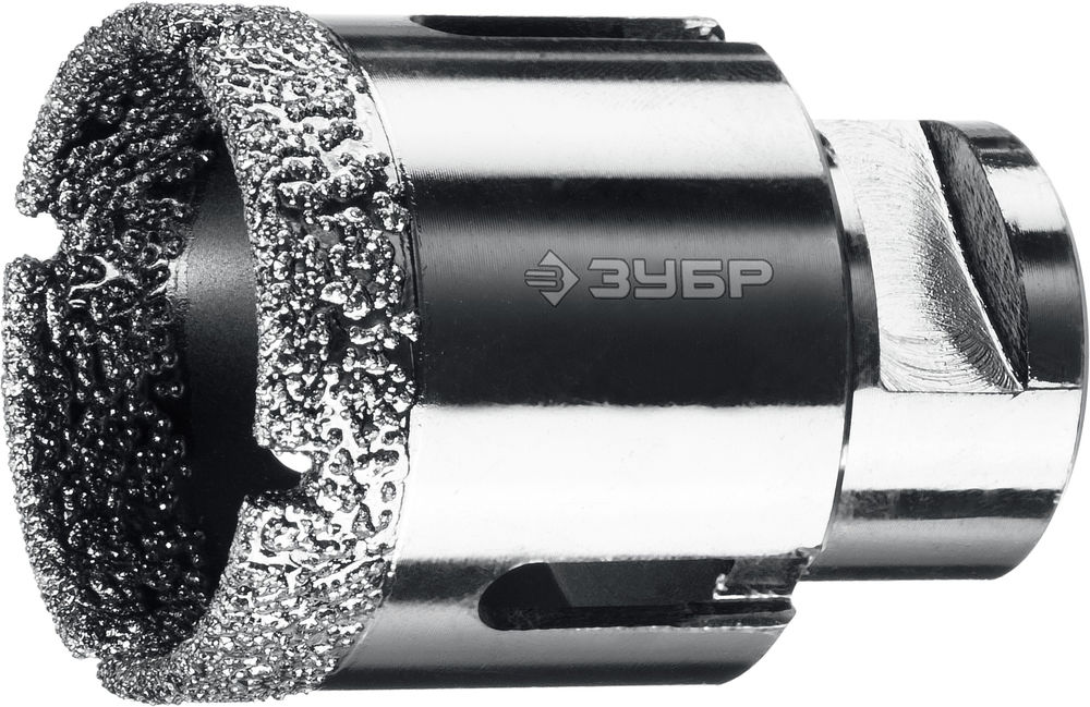 Коронка алмазная вакуумная АВК, d 40 мм, М14, 15 мм кромка ЗУБР Профессионал 29865-40