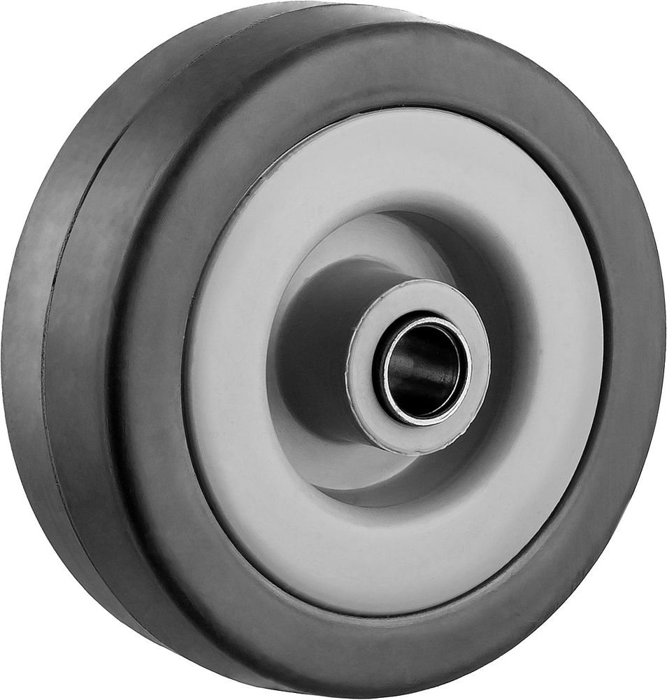 Колесо d 50 мм, г/п 35 кг, резина/полипропилен ЗУБР 30956-50