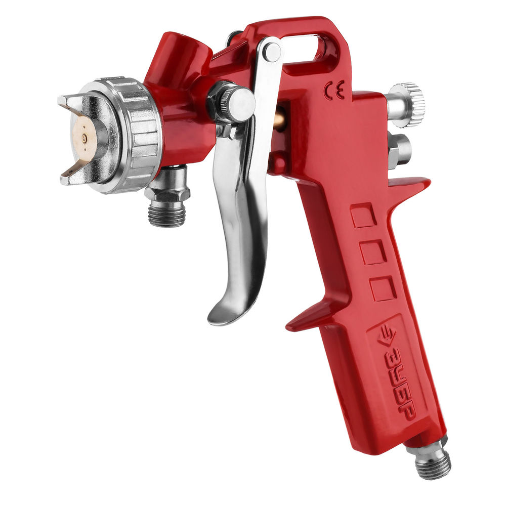Краскопульт пневматический MS 200N, 1.3 мм, с нижним бачком ЗУБР 06456-1.3