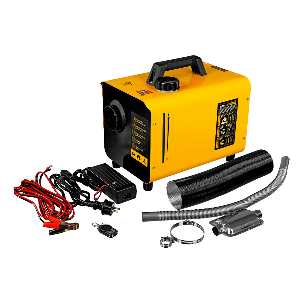 Дизельная тепловая портативная пушка Flame-5, 5кВт, 300м3/ч, непр.наг., циф. терм. Denzel (96495)