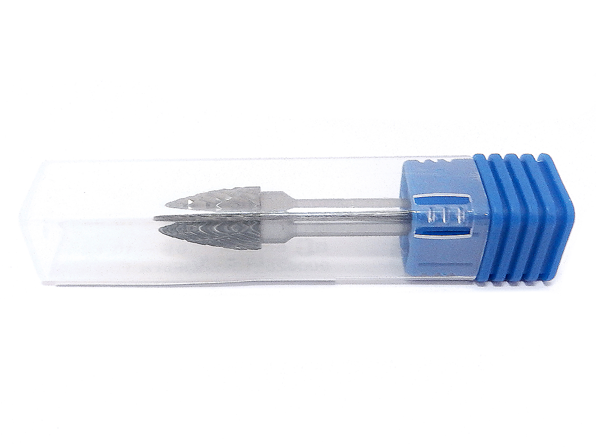 Борфреза параболическая с закругленным концом 10x20x64 мм, VHM, DC, форма F (серия 900625) GARWIN INDUSTRIAL 900625-102064