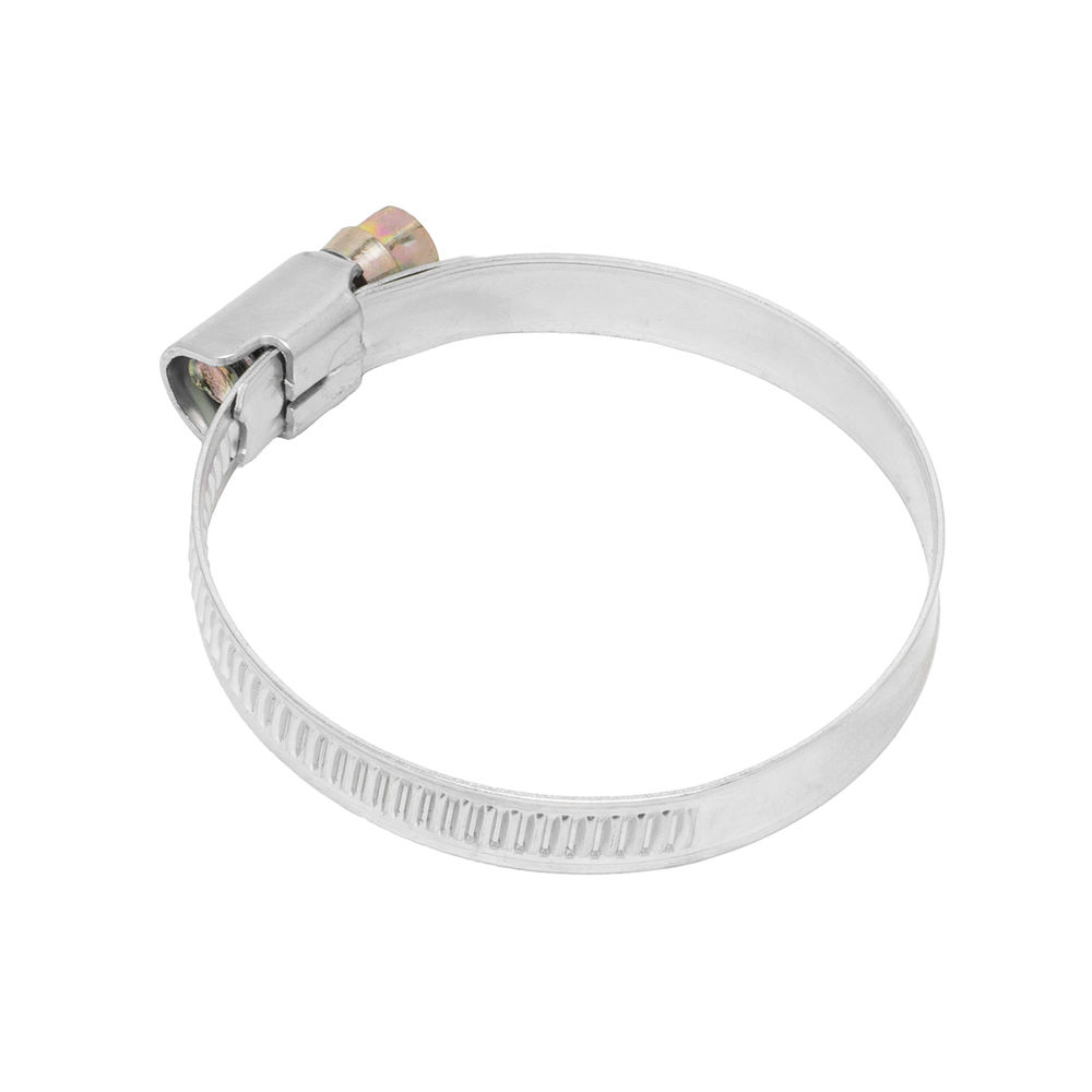 Хомуты металлические, Стандартное болтовое крепление 40-60 мм, 50 штук в упаковке, ширина 9 мм Сибртех (47562)