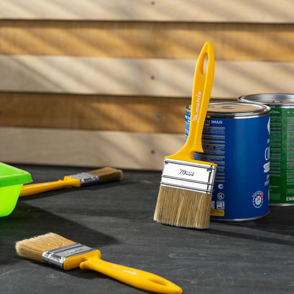 Кисть флейцевая Лаки Color Line 70 х 12 мм Matrix (83365)