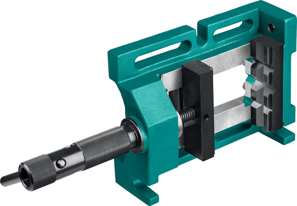 Тиски сверлильные станочные трехсторонние 100 мм KRAFTOOL 32716-100