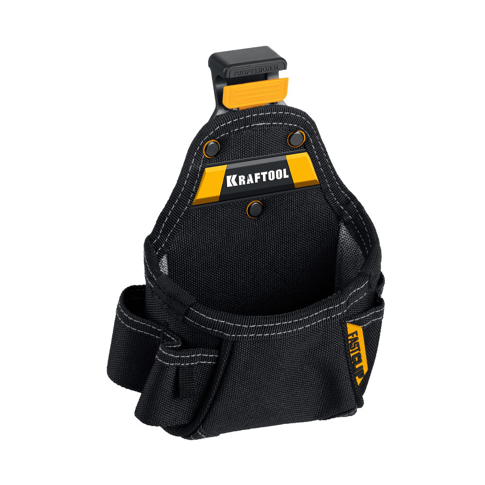 Сумка поясная 150 х 190 мм с быстросъёмным креплением FastClip KP-5 KRAFTOOL 38778