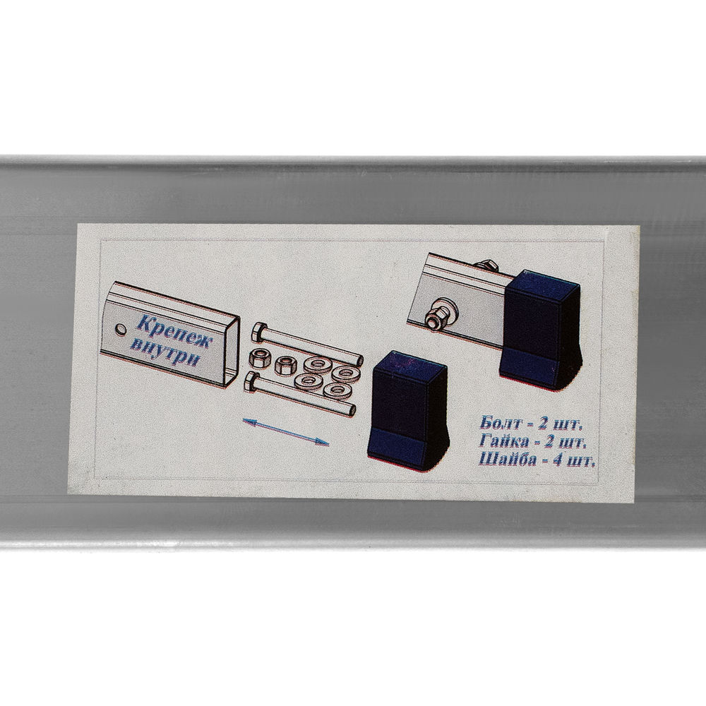 Лестница, 3 х 11 ступеней, алюминиевая, трехсекционная, Сибртех (97821)