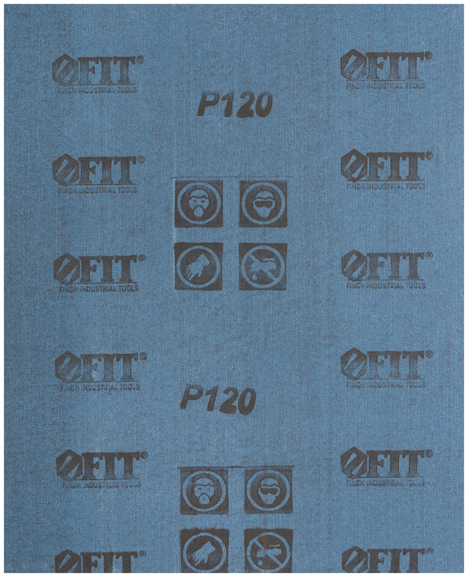 Листы шлифовальные на тканевой основе, алюминий-оксидный абразивный слой 230х280 мм, 10 шт. Р 120 (38012)