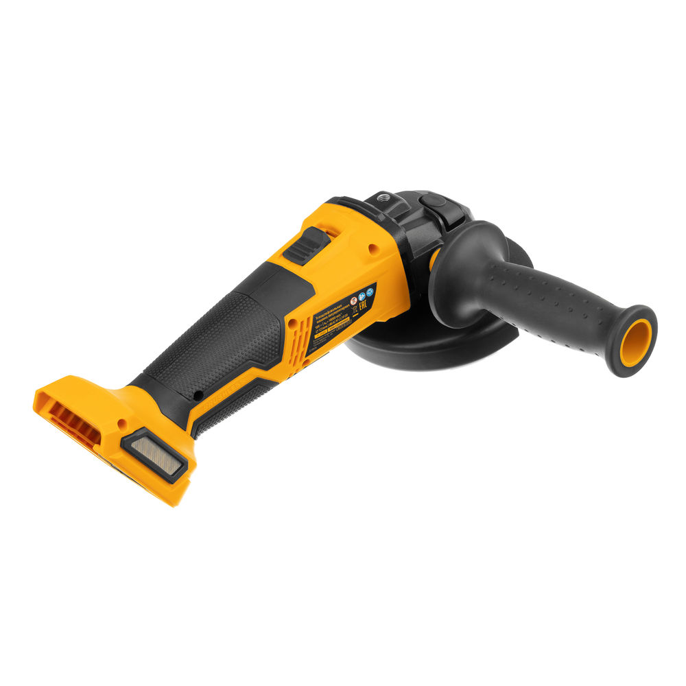 Машина углошлифовальная аккумуляторная бесщет. BLG-IB-18-125-0, Li-ion, 18 В Denzel (27004)