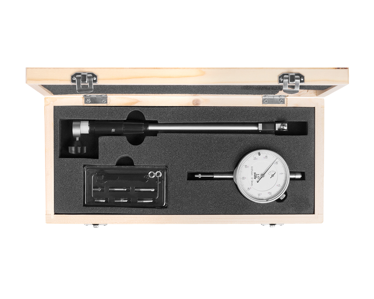 Нутромер индикаторный НИ 18- 50 0,01 SHAN (госреестр № 74398-19) с поверкой