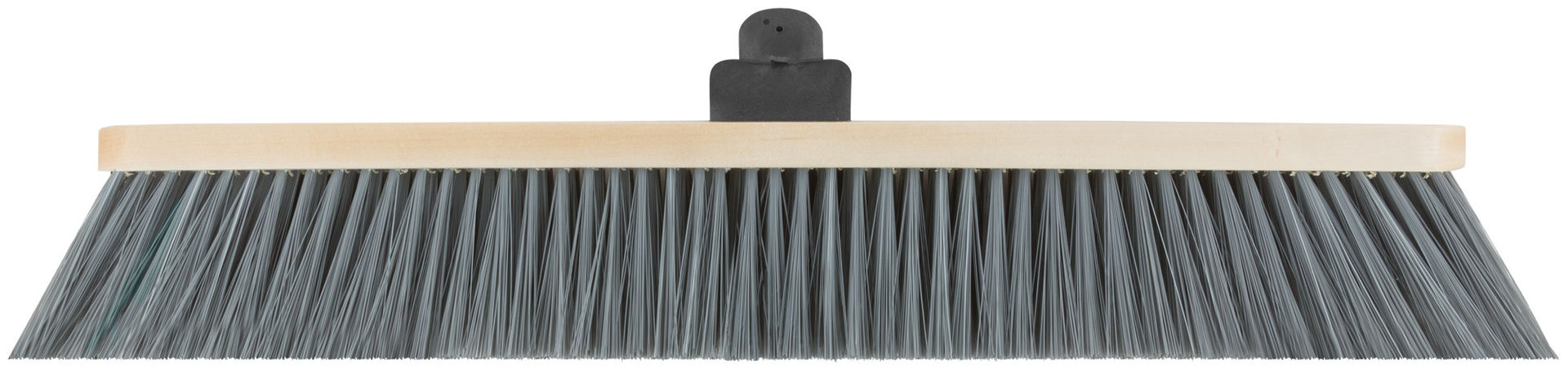 Щетка для пола деревянная наклонная Метро, пластиковая тулейка под углом, 5-ти рядная, 500х45 мм (68038)