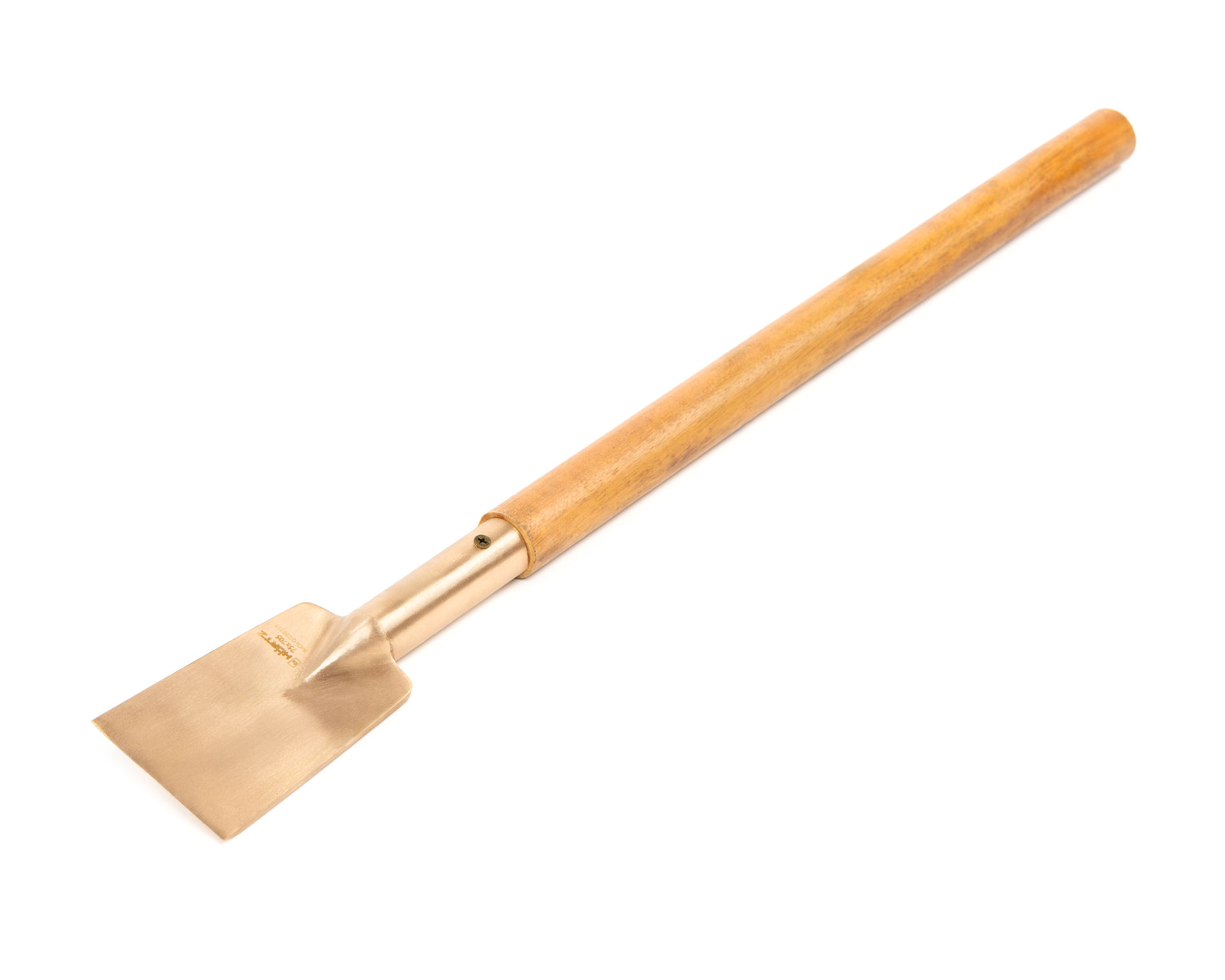 Шабер лопатка 75х705 мм рукоятка деревянная искробезопасный BeCu 212-1004, HORTZ