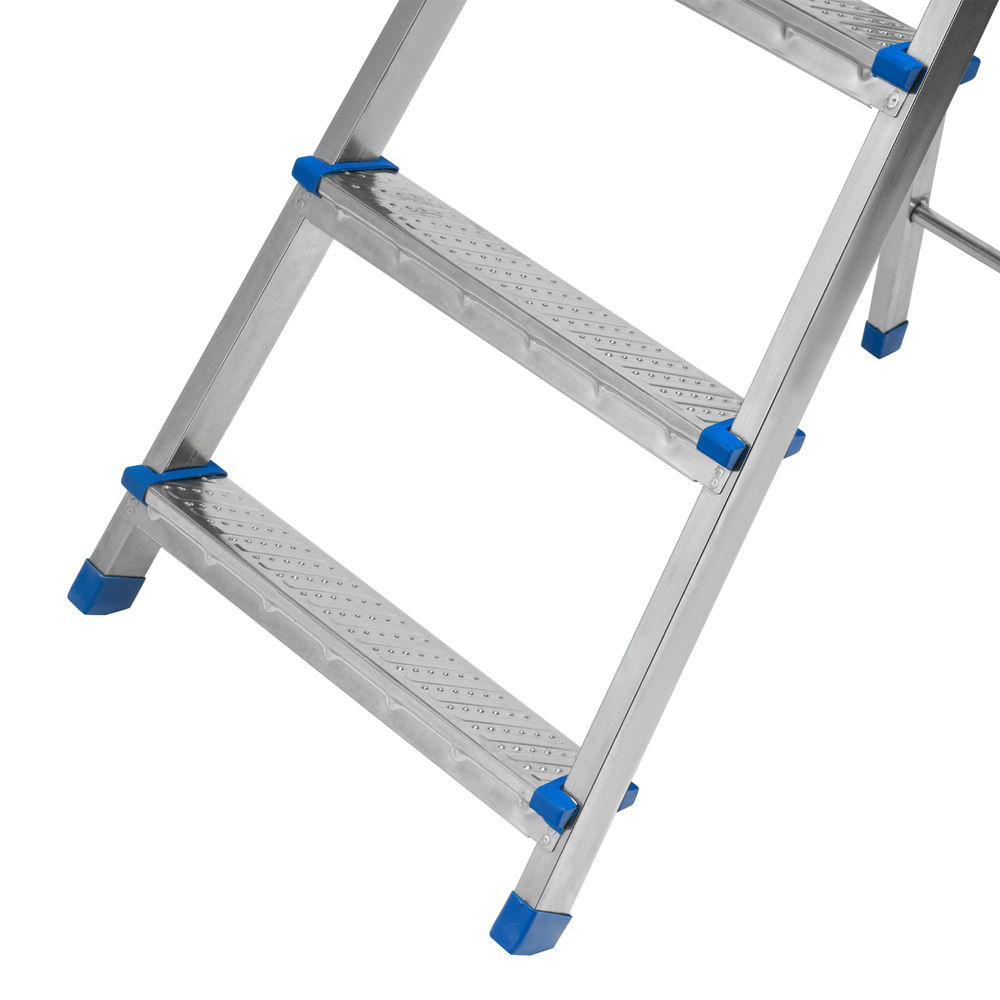 Стремянка, 5 ступеней, стальная, оцинкованная Сибртех (97837)