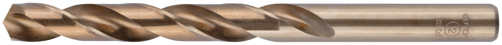 Сверло по металлу Cutop Profi с кобальтом 5% 12 x 151 мм (48-389)